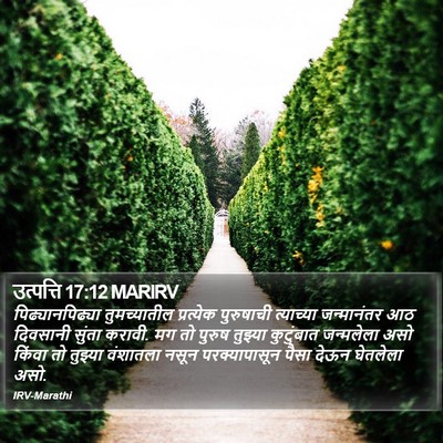 उत्पत्ति 17:12 MARIRV Bible Verse Image