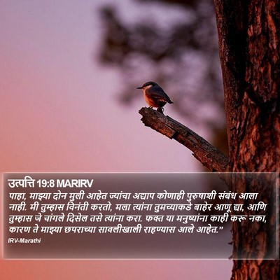 उत्पत्ति 19:8 MARIRV Bible Verse Image
