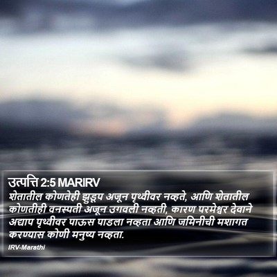 उत्पत्ति 2:5 MARIRV Bible Verse Image