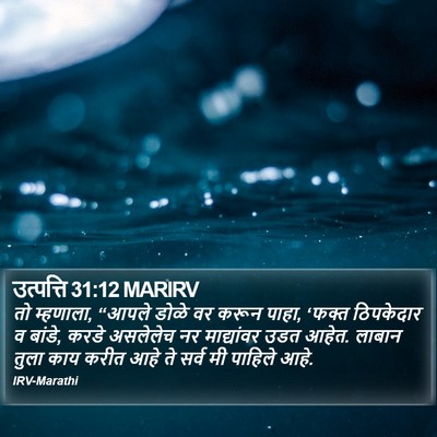 उत्पत्ति 31:12 MARIRV Bible Verse Image
