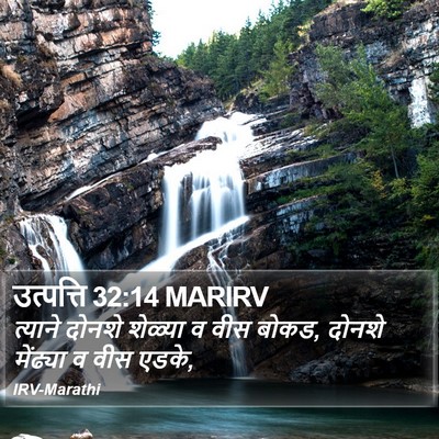 उत्पत्ति 32:14 MARIRV Bible Verse Image