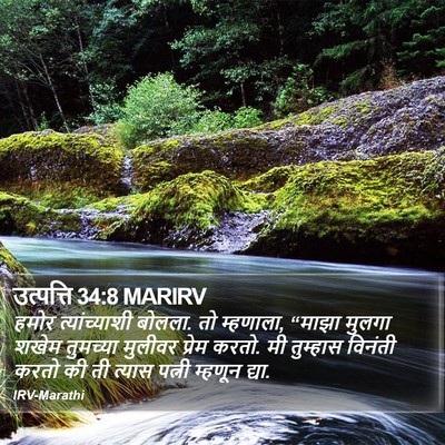 उत्पत्ति 34:8 MARIRV Bible Verse Image