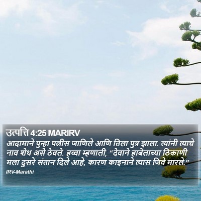 उत्पत्ति 4:25 MARIRV Bible Verse Image