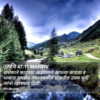 उत्पत्ति 47:11 MARIRV Bible Verse Image