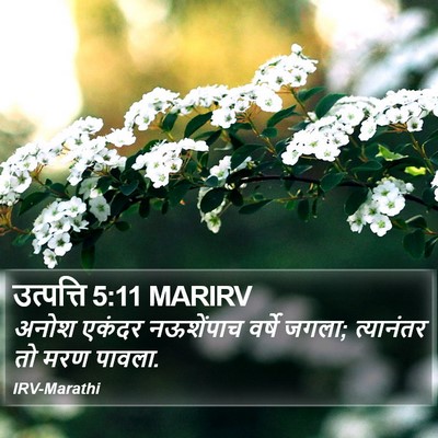 उत्पत्ति 5:11 MARIRV Bible Verse Image