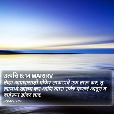 उत्पत्ति 6:14 MARIRV Bible Verse Image