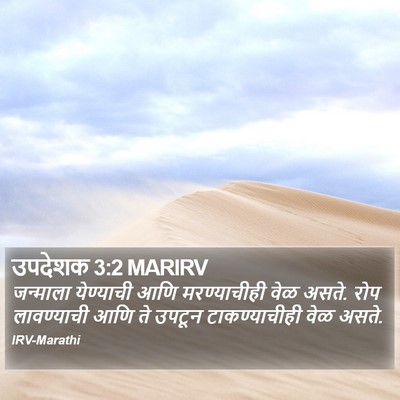 उपदेशक 3:2 MARIRV Bible Verse Image
