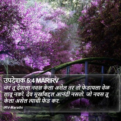 उपदेशक 5:4 MARIRV Bible Verse Image