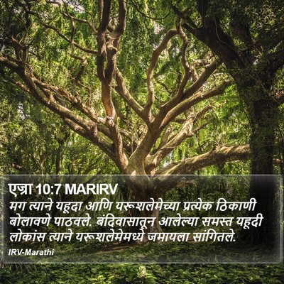 एज्रा 10:7 MARIRV Bible Verse Image