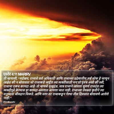 एस्तेर 4:11 MARIRV Bible Verse Image