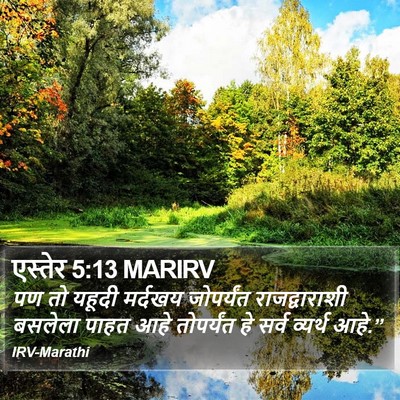 एस्तेर 5:13 MARIRV Bible Verse Image