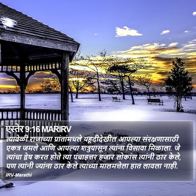 एस्तेर 9:16 MARIRV Bible Verse Image