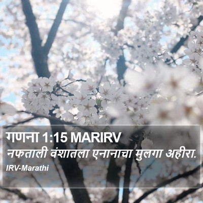 गणना 1:15 MARIRV Bible Verse Image