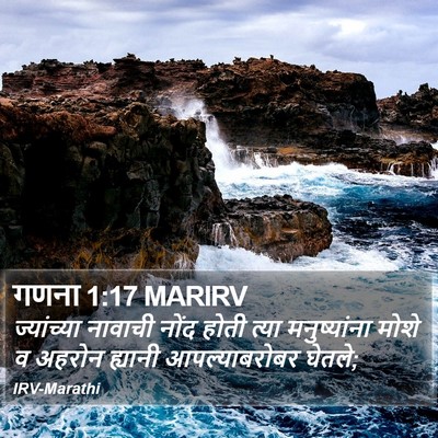 गणना 1:17 MARIRV Bible Verse Image