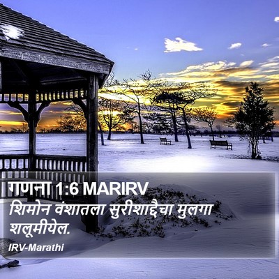गणना 1:6 MARIRV Bible Verse Image