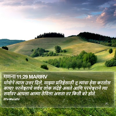 गणना 11:29 MARIRV Bible Verse Image