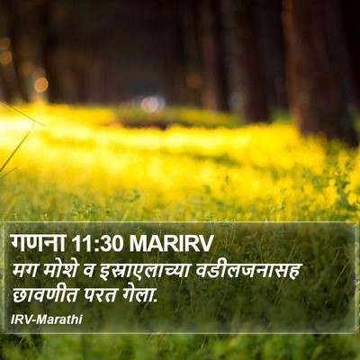 गणना 11:30 MARIRV Bible Verse Image