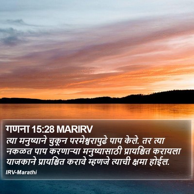 गणना 15:28 MARIRV Bible Verse Image