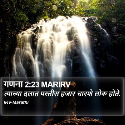 गणना 2:23 MARIRV Bible Verse Image