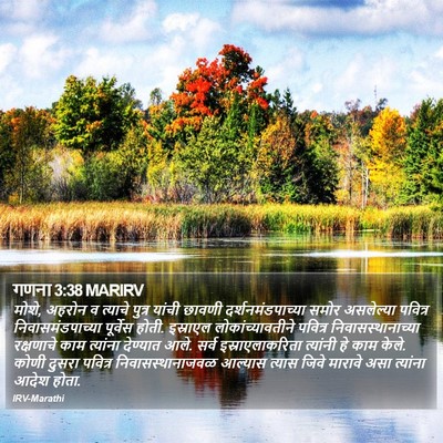 गणना 3:38 MARIRV Bible Verse Image