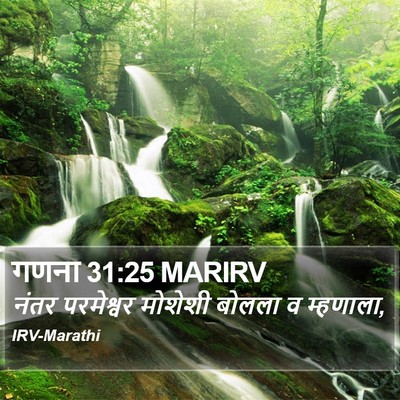 गणना 31:25 MARIRV Bible Verse Image