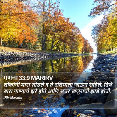 गणना 33:9 MARIRV Bible Verse Image