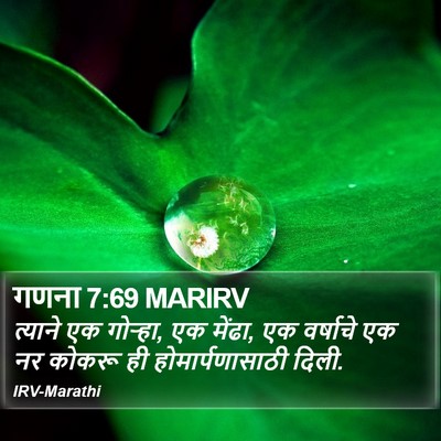गणना 7:69 MARIRV Bible Verse Image
