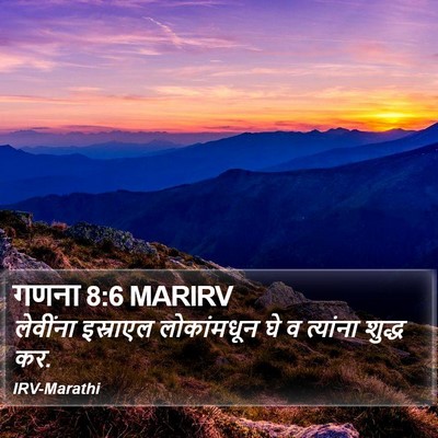 गणना 8:6 MARIRV Bible Verse Image