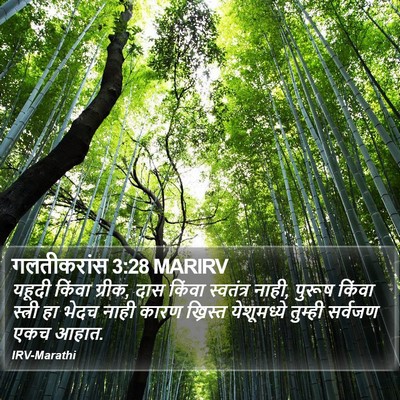 गलतीकरांस 3:28 MARIRV Bible Verse Image