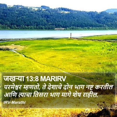 जखऱ्या 13:8 MARIRV Bible Verse Image