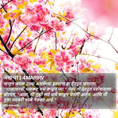 जखऱ्या 3:4 MARIRV Bible Verse Image