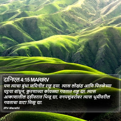 दानिएल 4:15 MARIRV Bible Verse Image