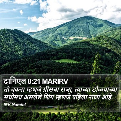 दानिएल 8:21 MARIRV Bible Verse Image