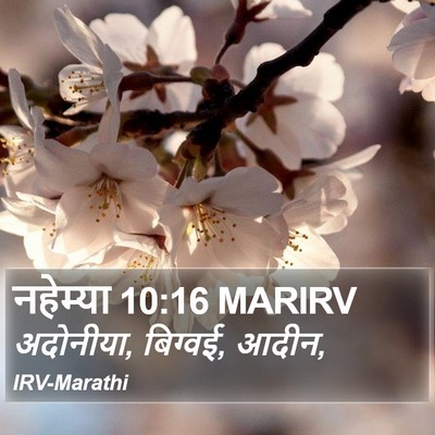 नहेम्या 10:16 MARIRV Bible Verse Image