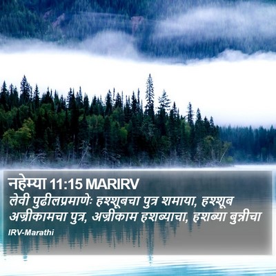 नहेम्या 11:15 MARIRV Bible Verse Image