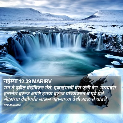 नहेम्या 12:39 MARIRV Bible Verse Image