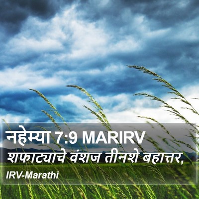 नहेम्या 7:9 MARIRV Bible Verse Image