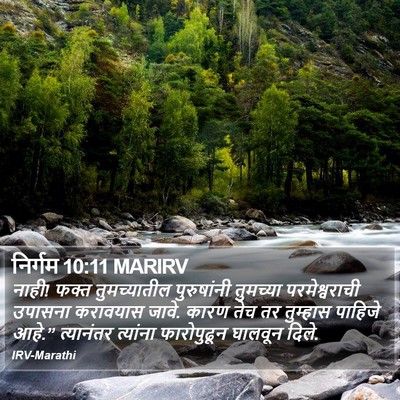 निर्गम 10:11 MARIRV Bible Verse Image