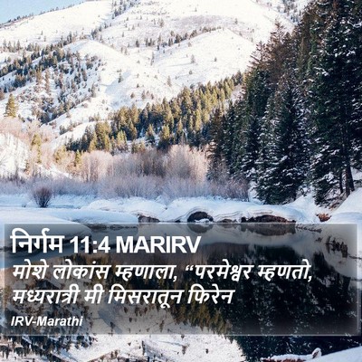 निर्गम 11:4 MARIRV Bible Verse Image