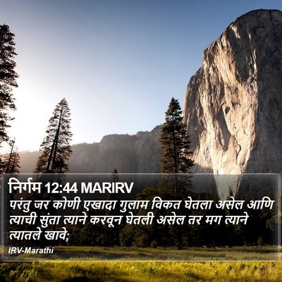 निर्गम 12:44 MARIRV Bible Verse Image