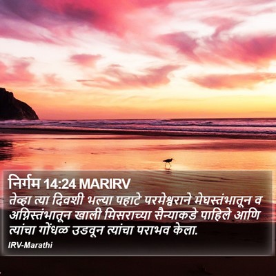 निर्गम 14:24 MARIRV Bible Verse Image