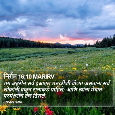 निर्गम 16:10 MARIRV Bible Verse Image