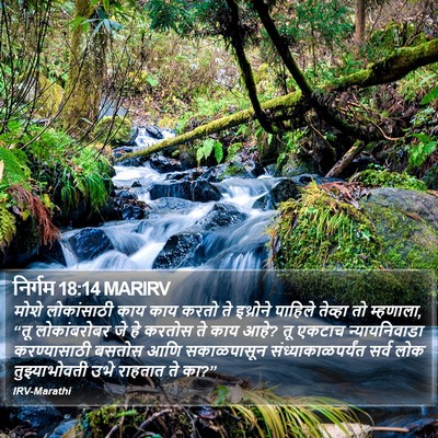 निर्गम 18:14 MARIRV Bible Verse Image