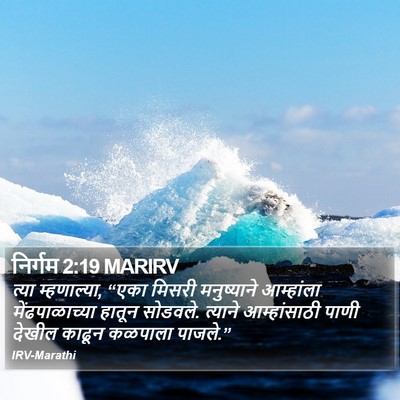 निर्गम 2:19 MARIRV Bible Verse Image