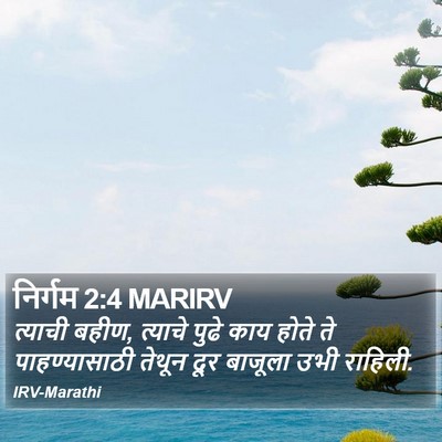 निर्गम 2:4 MARIRV Bible Verse Image
