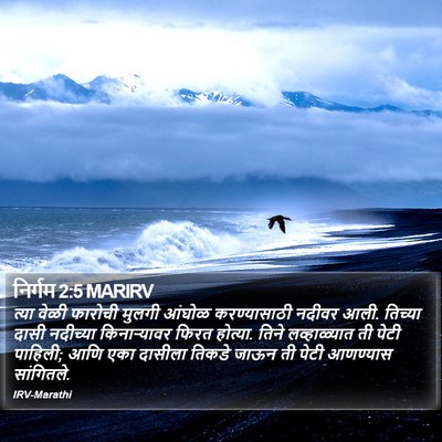 निर्गम 2:5 MARIRV Bible Verse Image