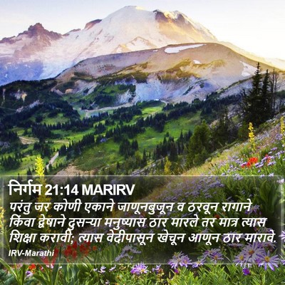निर्गम 21:14 MARIRV Bible Verse Image