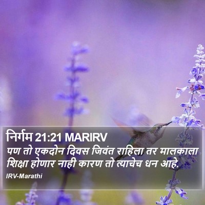 निर्गम 21:21 MARIRV Bible Verse Image