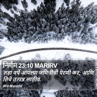 निर्गम 23:10 MARIRV Bible Verse Image
