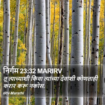 निर्गम 23:32 MARIRV Bible Verse Image